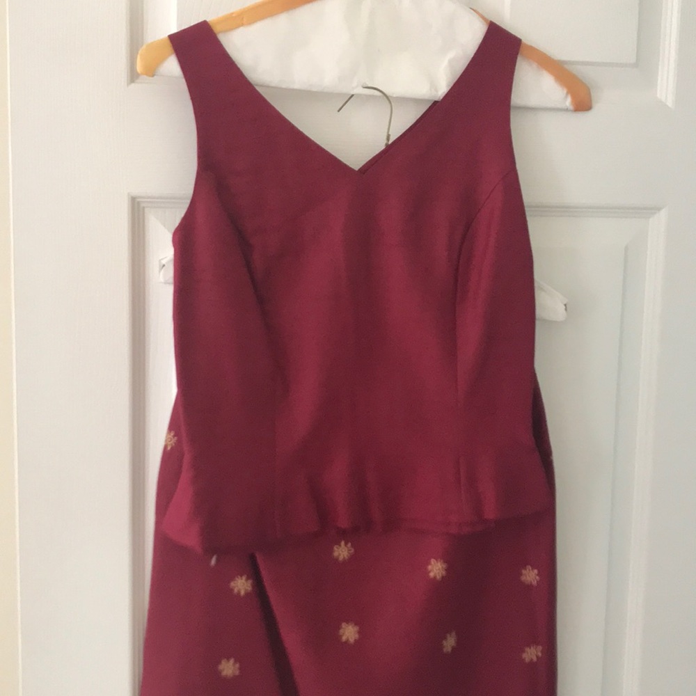Worn once! Cute 2 piece skirt and top